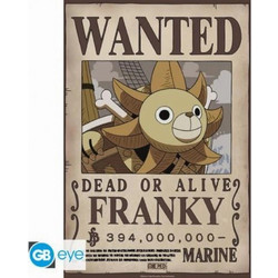 Poster One Piece - Wanted Franky Chibi 52x38cm GBYDCO645