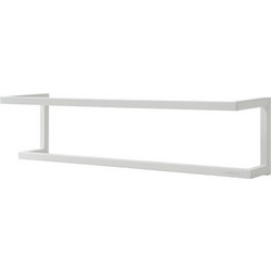 Κρεμάστρα Πετσέτας Carre 48x12x12cm White Sealskin Μέταλλο