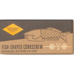 GENTLEMENS FISH SHAPED CORKSCREW GEN884