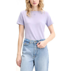 HUGO T-SHIRT DELORIS LOGO ΜΩΒ