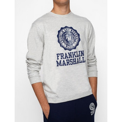 Franklin & Marshall Long Sleeve T-Shirt Ανδρική Μακρυμάνικη Μπλούζα JM3013.000.1000P01 ΓΚΡΙ