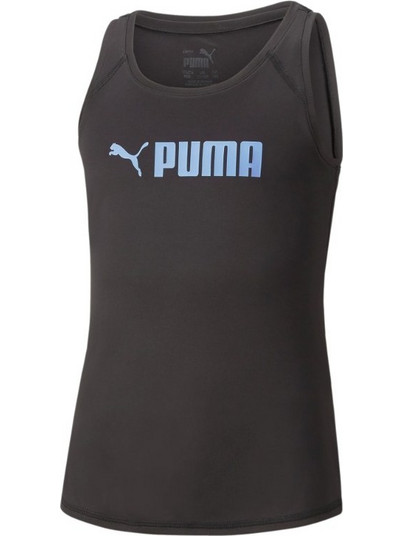 Puma Παιδικό T-Shirt Αμάνικο Μαύρο 673460-01