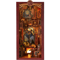 Cutebee Flame Common Room 3D Book Nook DIY 226 Κομμάτια 23cm