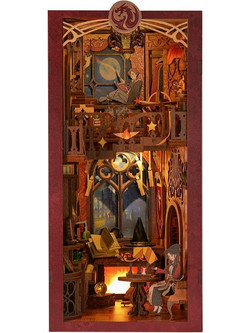 Cutebee Flame Common Room 3D Book Nook DIY 226 Κομμάτια 23cm