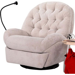 Papatya Dream Electric Πολυθρόνα Relax Cream 80x80x100cm 752EST1511