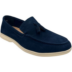 Mitsuko GS01590M-BLU Ανδρικό casual μοκασίνι με διακοσμητικό φουντάκι - Μπλε