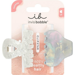 Invisibobble Clipstar Rearly Frost 2τμχ - Kλάμερ Μαλλιών