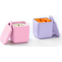 OmieDip Σετ Ντιπάκια 2 τμχ (Pink/Purple)