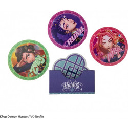 Cinereplicas Set of 4 coasters - Huntr/x - K-Pop Demon Hunters CR4121