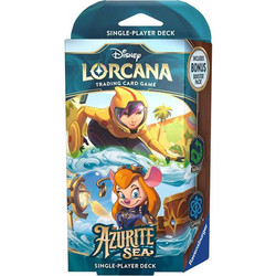 Disney Lorcana TCG Azurite Sea Starter Deck (Emerald & Sapphire)