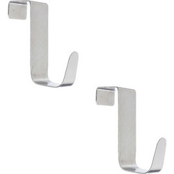ΚΡΕΜΆΣΤΡΕΣ & ΚΑΛΌΓΕΡΟΙ INOX CROCHET DOOR HOOK X2 138960