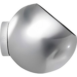 Κασπώ Επιτοίχιο Globe Φ21x18,8cm Silver Aytm Ανοξείδωτο Ατσάλι