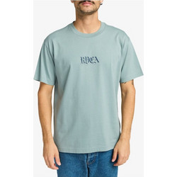 Men's Rvca Benj Battle T-Shirt LEAD