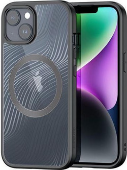 Θήκη TPU & PC Dux Ducis Apple iPhone 15 Plus Magnetic MagSafe Aimo Μαύρο N63025