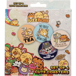 Σετ Σουβέρ Fuzzballs (x4)