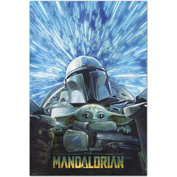 Αφίσα 61Χ91,5εκ STAR WARS THE MANDALORIAN Hyperspace