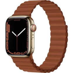 Devia Sport3 Λουράκι Σιλικόνης Deluxe Brown (Apple Watch 38 / 40 / 41mm)