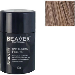 Beaver Building Light Brown Νανοΐνες κατά της Τριχόπτωσης 12gr