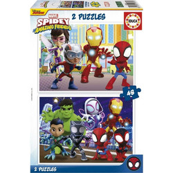 Παιδικό Puzzle Educa Spidey Amazing Friends 2x48 Κομμάτια