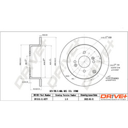 Dr!ve+ Δισκόπλακα - DP1010.11.0277