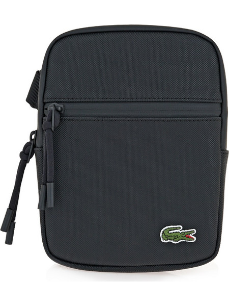 Lacoste Ανδρική Τσάντα Ώμου / Χιαστί Μαύρη NH3307LV