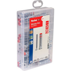 Fischer Meister-Box DuoHM Hohlraumdubel + Panhead-Schraube TX (52-teilig)
