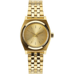Nixon Small Time Teller Γυναικείο Ρολόι με Χρυσό Μεταλλικό Μπρασελέ A399-502-00