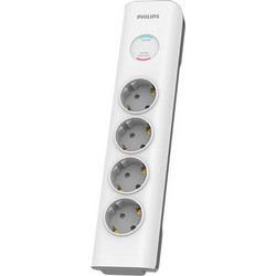 Philips SPN7040WA.GRS Πολύπριζο ασφαλείας 4 θέσεων