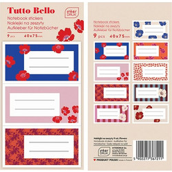 Αυτοκόλλητες ετικέτες - TuttoBello (9τμχ.) - InterDruk