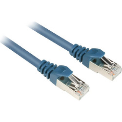 Sharkoon S/FTP Cat.6 Καλώδιο Δικτύου Ethernet 0.25m Blue