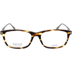 Safilo CALIBRO 04 B4L Ανδρικός Σκελετός Γυαλιών Οράσεως Κοκάλινος Μεταλλικός Χρυσός Ταρταρούγα