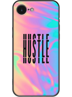 Θήκη Hustle Neon iPhone 17e Black TPU (Μαύρη Σιλικόνη)