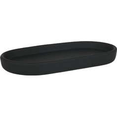 Estia Δίσκος Μπάνιου Fjord Soft Κεραμικός 19,5x10 Εκ. I Black