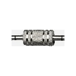 Αντάπτορας Stereo 3,5 mm GBC 29.1318.00 Αρσ. σε Αρσ. - Επινικελωμένος Ορείχαλκος