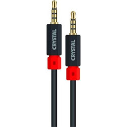 CABLE CRYSTAL AUDIO STEREO JAK3.5MM 1,8M