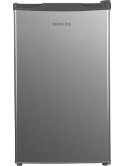 Davoline RF 85Ε SLV Μονόπορτο Ψυγείο 102lt Υ84xΠ50xΒ56cm Inox