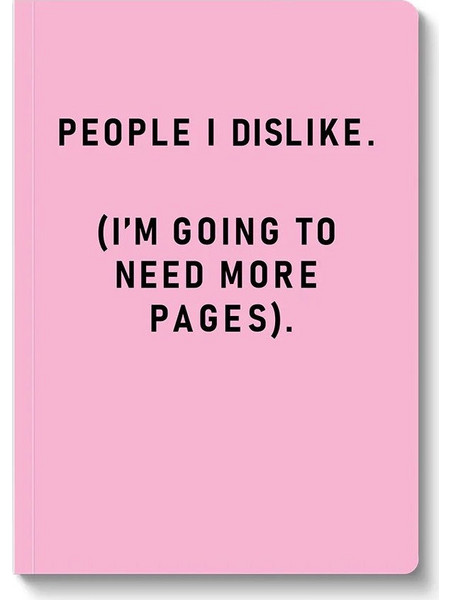 Ohh Deer People I Dislike | A5 Notebook