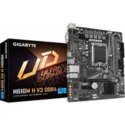 Kit Αναβάθμισης με Μητρική Κάρτα Gigabyte H610M H V3 DDR4 & Επεξεργαστή Intel(R) Core(TM) i3-12100 & Μνήμη RAM GoodRam 8GB/DDR4/3200MHz
