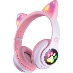 Defender Freemotion B585 Ασύρματα Bluetooth Παιδικά Ακουστικά Over Ear Ροζ