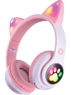 Defender Freemotion B585 Ασύρματα Bluetooth Παιδικά Ακουστικά Over Ear Ροζ