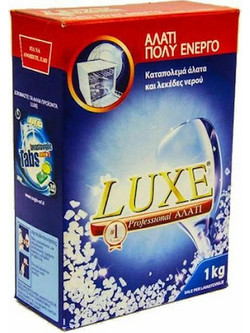 Luxe Επαγγελματικό Αλάτι Πλυντηρίου Πιάτων σε Σκόνη 1kg