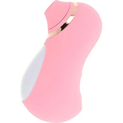 Ohmama 10 Patterns Clit Stimulating with Vibrating Tongue Κλειτοριδικός Δονητής Ροζ