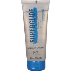 HOT Superglide Liquid Pleasure Λιπαντικό Gel Νερού Κόλπου & Πρωκτού 200ml