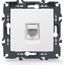 PRIME ΠΡΙΖΑ ΤΗΛΕΦΩΝΟΥ 1xRJ11 CAT3 IP20 ΛΕΥΚΗ -1000113001