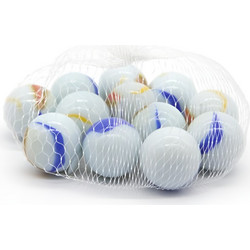 Διακοσμητικές Γυάλινες Μπίλιες 25mm 12τμχ Kmt Style 2208695
