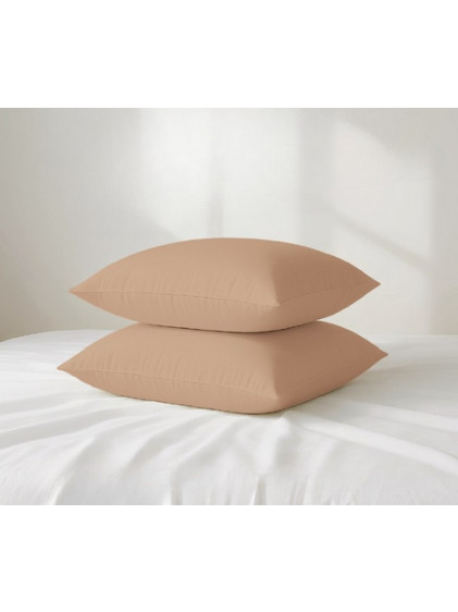 Μαξιλαροθήκες Μονόχρωμες Σχ.Rainbow 52x72cm poly/cotton 144 Κλωστών Smoke Flamingo