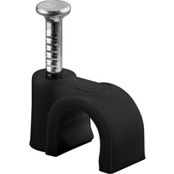 GOOBAY ρόκα στήριξης καλωδίων 64679, 6mm, μαύρο, 100τμχ