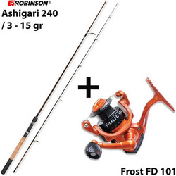 Robinson Ashigari 3-15gr 2.4m + Robinson Frost FD 101