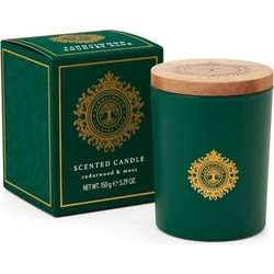 The Somerset Toiletry Co Sandalwood Country Club Cedarwood & Moss Αρωματικό Κερί 150g με Κερί Καρύδας, Κέδρο & Βρύα | Luxury Scented Candle