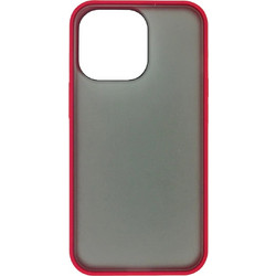 Mercury Peach Garden Bumper Back Cover Red (iPhone 13 Pro)